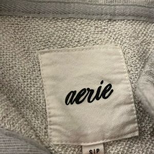 Gray button up perfect condition.